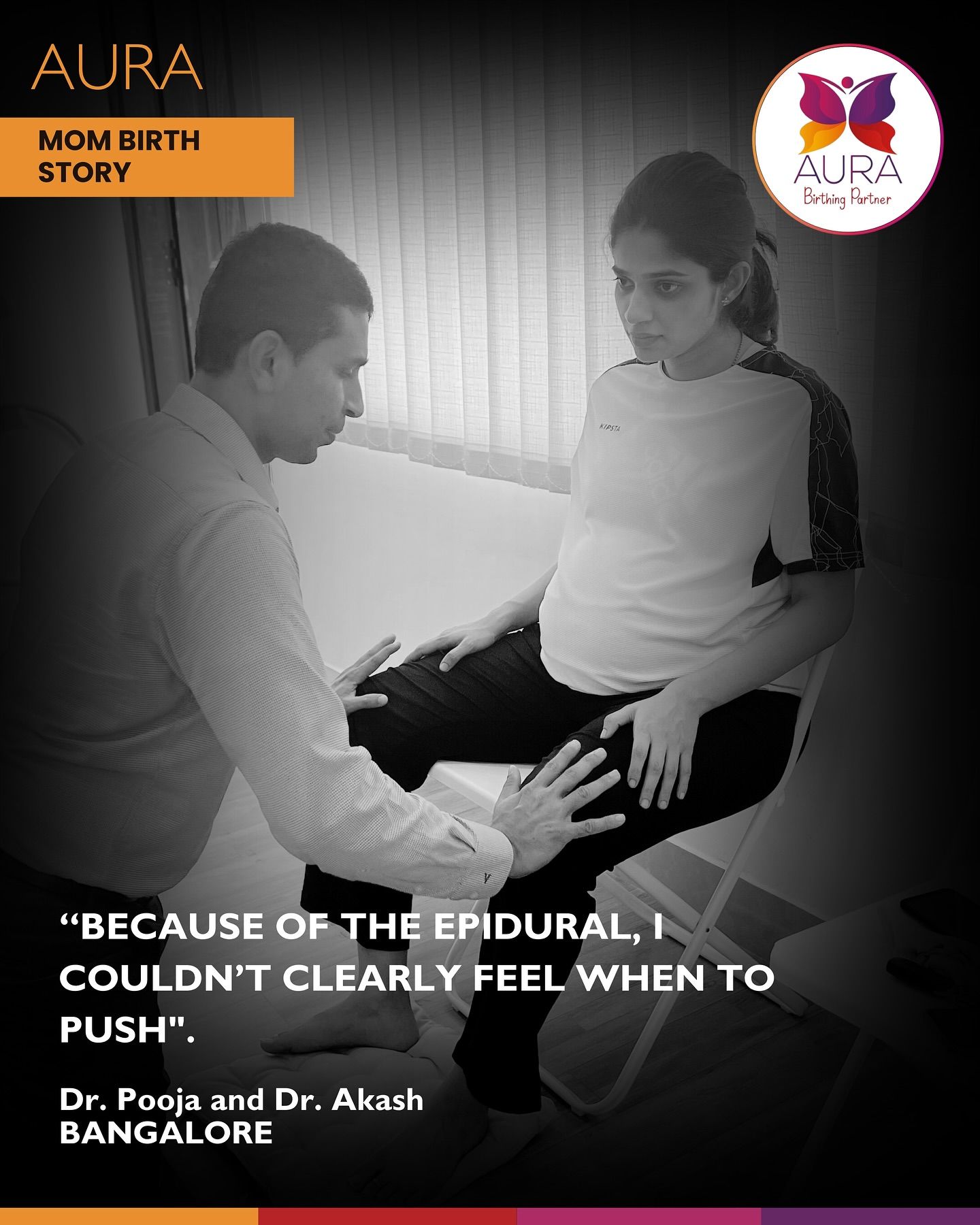 Sneha Murali sharing her labor experience.